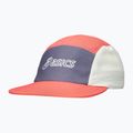 ASICS 5 Panel κοραλλιογενής ύφαλος/γκριζοπορφυρό/μελαχρινό καπέλο μπέιζμπολ