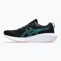 ASICS Gel-Excite 10 ανδρικά αθλητικά παπούτσια για τρέξιμο μαύρο/κύμα πετρόλ 9