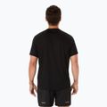 ASICS ανδρική φανέλα Fujitrail Logo performance μαύρο/ανθρακί/κοραλί reef running shirt 3