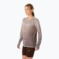 Γυναικείο ASICS Seamless taupe γκρι/καφέ μακρυμάνικο για τρέξιμο 4