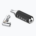 Αντλία ποδηλάτου Lezyne Trigger Drive CO2 + φυσίγγιο 16 g γυαλιστερό ασημί 3