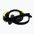 TUSA Sportmask μάσκα κατάδυσης μαύρη και κίτρινη UM-31QB FY 4