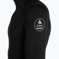 Ανδρικό Surfanic Bodyfit Zip Neck θερμικό φούτερ μαύρο 7