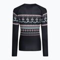 Γυναικείο Surfanic Cozy Limited Edition Crew Neck θερμικό μακρυμάνικο μαύρο fairisle 5