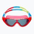 Speedo Rift Junior παιδική μάσκα κολύμβησης lava red/japan blue/smoke 8-01213B992 2