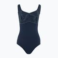 Speedo γυναικείο ολόσωμο μαγιό ContourLustre Printed true navy / λευκό / usa charcoal