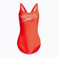 Γυναικείο ολόσωμο μαγιό Speedo Logo Deep U-Back κόκκινο 68-12369