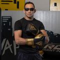 Γάντια του μποξ RDX K1 Mark Pro Fight Boxing golden 10