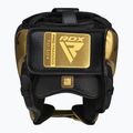 Κράνος πυγμαχίας RDX L1 Mark Pro Cheek Boxing Training Head Guard golden 3