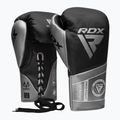 Γάντια του μποξ RDX K1 Mark Pro Fight Boxing silver 2