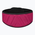 Ζώνη άρσης βαρών RDX Rx4 Weightlifting Belt pink 3