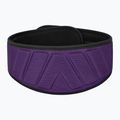 Ζώνη άρσης βαρών RDX Rx4 Weightlifting Belt purple 4