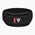 Ζώνη άρσης βαρών RDX Rx5 Weightlifting Belt black 2