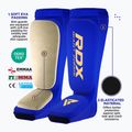 RDX Hosiery Shin Instep Foam μπλε/λευκό κνήμη και προστατευτικά ποδιών 4