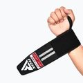 Στήριγμα καρπού RDX WR11 Gym Wrap Wrist Wrap μαύρο/λευκό 4