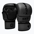 Γάντια ΜΜΑ RDX F6 Shooter Grappling black 2