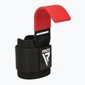 Ιμάντες άρσης βαρών με γάντζο RDX W5 Weight Lifting Hook Strap red 2