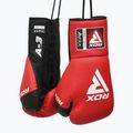 Γάντια του μποξ RDX Pro Fight Apex Competition Lace Up Boxing red 4