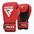 Γάντια του μποξ RDX Apex Sparring Training Boxing Hook & Loop red