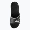 Mizuno Relax Slide μαύρα/λευκά σανδάλια 3