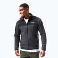 Ανδρικό Berghaus Syker AM γκρι ριγέ/μαύρο fleece φούτερ