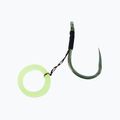 Ηγέτες Korum methode Hook Hairs With Bait Bands transparent KHHBB/10 2