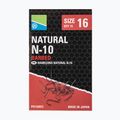 Αγκίστρια ψαρέματος Preston Innovations Natural N-10 15 τεμάχια μαύρα P0150050