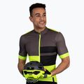 Ανδρική ποδηλατική μπλούζα Endura FS260 Print S/S hi-viz yellow