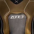 Ανδρική στολή τριάθλου ZONE3 Vanquish-X Limited Edition gunmetal/gold 4