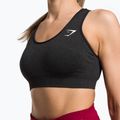 Gymshark Vital Seamless Sports μαύρο/μαύρο σουτιέν γυμναστικής 4