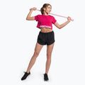 Γυναικείο Gymshark Training Fraction Crop Top ροζ λάβα 2