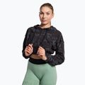 Γυναικείο φούτερ προπόνησης Gymshark KK Twins Zip Up Crop μαύρο/μπλε