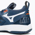 Ανδρικά παπούτσια βόλεϊ Mizuno Wave Momentum 2 navy blue V1GA211212 12