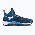 Ανδρικά παπούτσια βόλεϊ Mizuno Wave Momentum 2 Mid navy blue V1GA211721 2