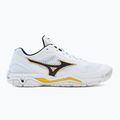 Ανδρικά παπούτσια χάντμπολ Mizuno Wave Stealth V λευκό X1GA180013 2