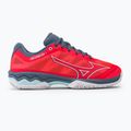 Γυναικεία παπούτσια τένις Mizuno Wave Exceed Light CC Fierry Coral 2/White/China Blue 61GC222158 2