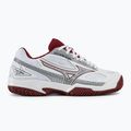 Γυναικεία παπούτσια τένις Mizuno Break Shot 4 CC white/cabernet/papyrus 2