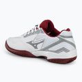 Γυναικεία παπούτσια τένις Mizuno Break Shot 4 CC white/cabernet/papyrus 3