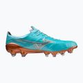 Ανδρικά ποδοσφαιρικά παπούτσια Mizuno Alpha JP Mix μπλε curacao/snow white/redbsatin 11