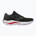 Γυναικεία παπούτσια τρεξίματος Mizuno Wave Inspire 19 μαύρο/ ασημί/ γλυκόξινο 9