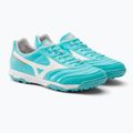 Mizuno Morelia Sala Classic TF ποδοσφαιρικά παπούτσια μπλε Q1GB230225 4