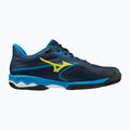 Ανδρικά παπούτσια τένις Mizuno Wave Exceed Light 2 AC dress blues / bolt2 neon / clolsonne 8