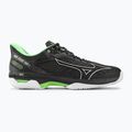 Ανδρικά παπούτσια τένις Mizuno Wave Exceed Tour 5 CC μαύρο / ασημί / πράσινο τέκνο 2