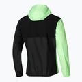  Ανδρικό μπουφάν για τένις Mizuno Release Hooded Jacket techno green/black 2