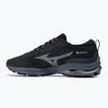 Ανδρικά αθλητικά παπούτσια τρεξίματος Mizuno Wave Rider GTX μαύρο/μπλε/γαλαζιακή κορυφογραμμή 3