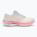 Γυναικεία παπούτσια για τρέξιμο Mizuno Wave Inspire 19 snow white/ hi vis pink/ purple punch 2