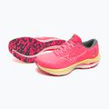 Γυναικεία παπούτσια τρεξίματος Mizuno Wave Inspire 19 hi vis pink/ snow white/ luminous 16