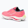 Γυναικεία παπούτσια τρεξίματος Mizuno Wave Inspire 19 hi vis pink/ snow white/ luminous 3