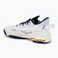 Ανδρικά παπούτσια χάντμπολ Mizuno Wave Mirage 5 white/bribbon/mp gold 3