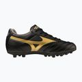 Παιδικά παπούτσια ποδοσφαίρου Mizuno Morelia II Club Jr AG black/gold/dark shadow 2